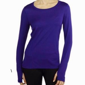 Track & Field Women’s Round Neck Top Thumbholes S